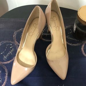 Jessica Simpson nude pumps